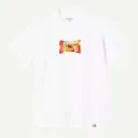 S/S Road Side Snack Tee-Shirt "White"