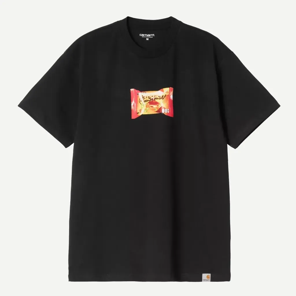 S/S Road Side Snack Tee-Shirt "Black"