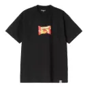 S/S Road Side Snack Tee-Shirt "Black"