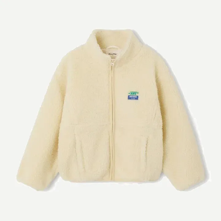 [KHOK16AECRU] Veste Courte Capuche Ample ML Zippée "Ecru" - KHOK16A (5a)
