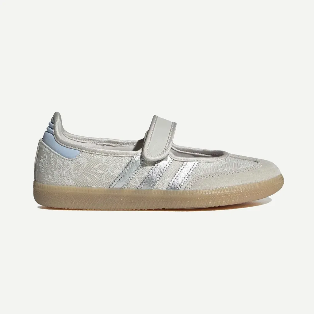 [IH6978] SAMBA JANE x Liberty London "Chalk Pearl / Silver Metallic" - IH6978 (36)