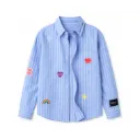 Chemise Kids JACINTHE "Azur"