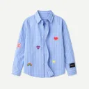 Chemise Kids JACINTHE "Azur"