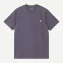 S/S American Script Tee-Shirt "Shady Purple"