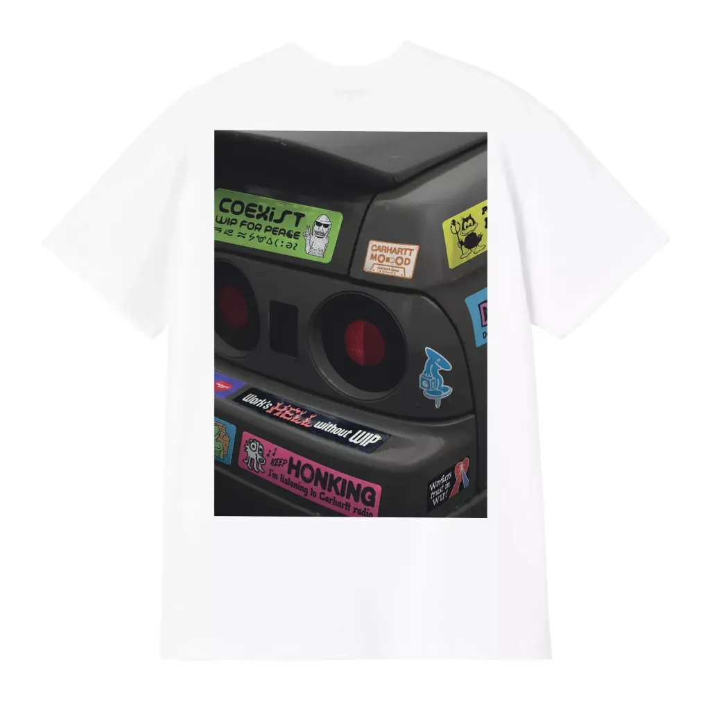 S/S Bumper Car Tee-Shirt "White "