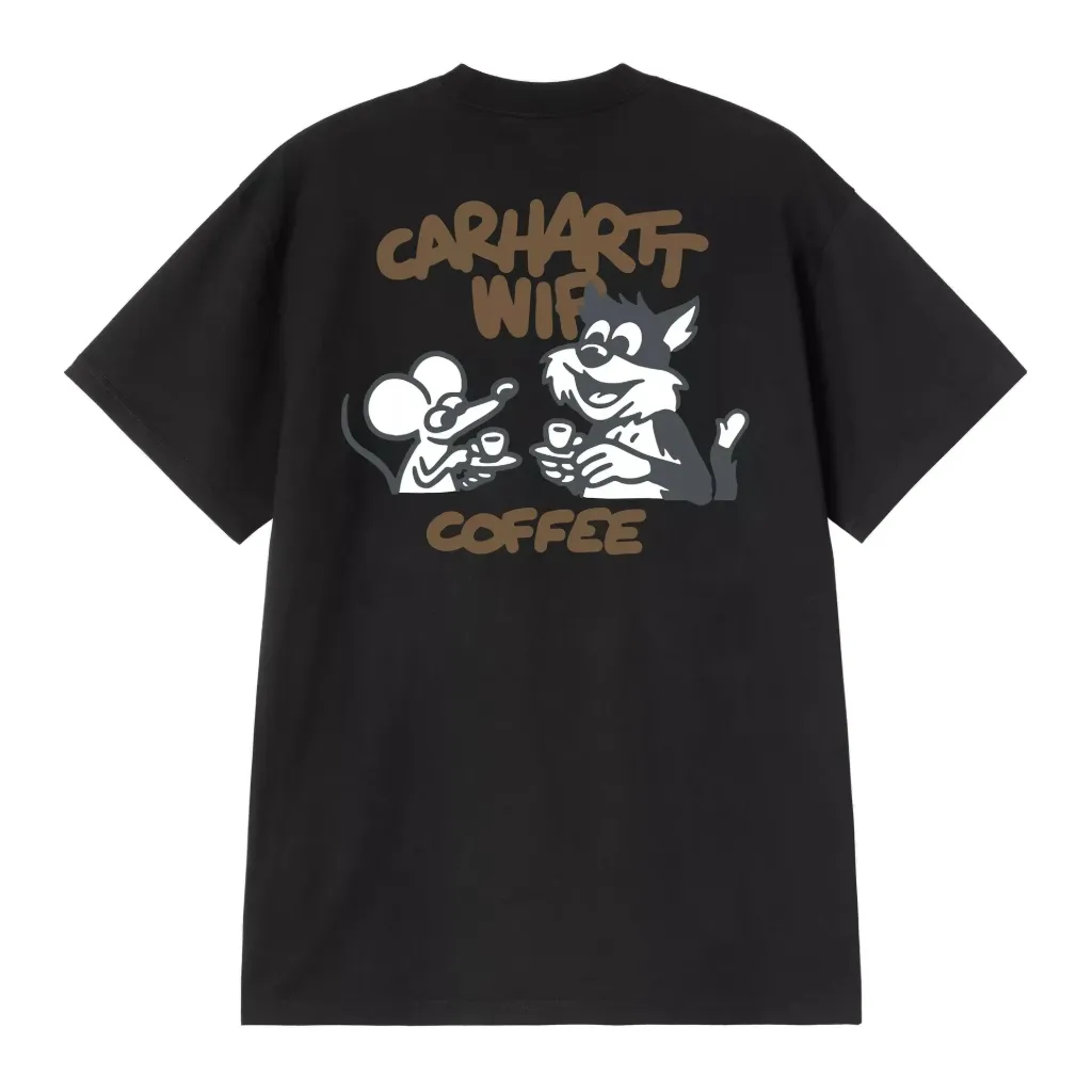 S/S Coffee Break Tee-Shirt "Black"