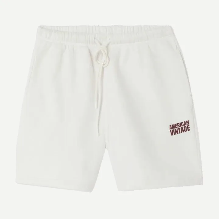 [MPLI09ABLANC] Short Court Droit "Blanc Vintage" - MPLI09A (S)