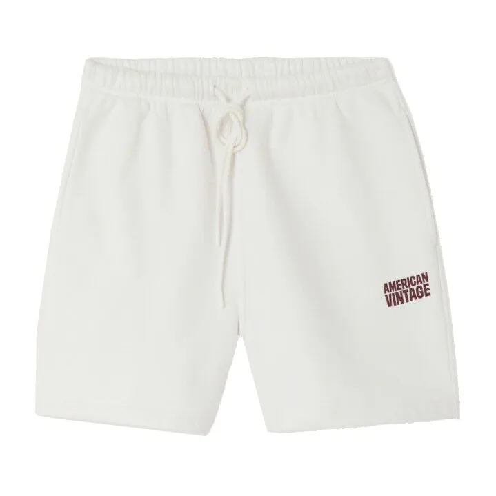 [MPLI09ABLANC] Short Court Droit "Blanc Vintage" - MPLI09A (S)