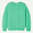Pull Ample ML Col Rond VITOW "Laitue Chiné" - MVITO18A