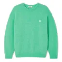 Pull Ample ML Col Rond VITOW "Laitue Chiné" - MVITO18A