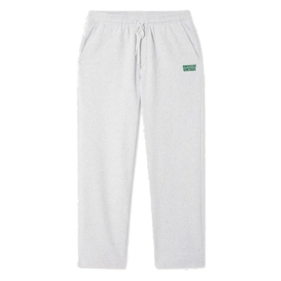 Jogging Droit Baptown "Gris Chiné" - MBAP05A