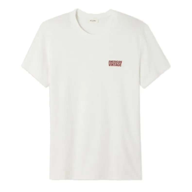 [MYKO02BLANC] Tee-Shirt MC Col Rond Ykobow "Blanc" - MYKO02BLANC (S)