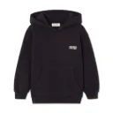 Sweat ML Capuche Kids Izubird "Charbon Vintage" - KIZU03A