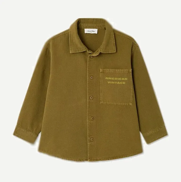 [KLYC06BMOUSSE] Chemise Kids LYCAZ "Mousse Vintage" - KLYC06B (5a)