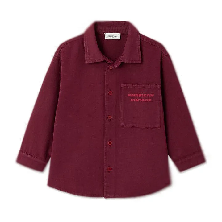 Chemise Kids LYCAZ "Vigne Vintage" - KLYC06B