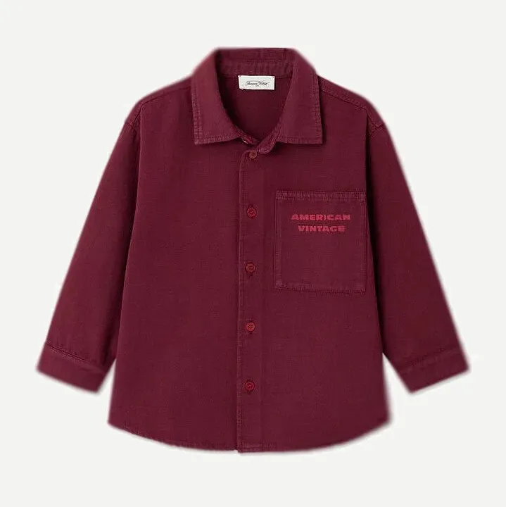 [KLYC06BVIGNE] Chemise Kids LYCAZ "Vigne Vintage" - KLYC06B (5a)
