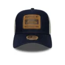 9FORTY A-Frame Trucker Patch "Denim Bleu foncé" - 60915859