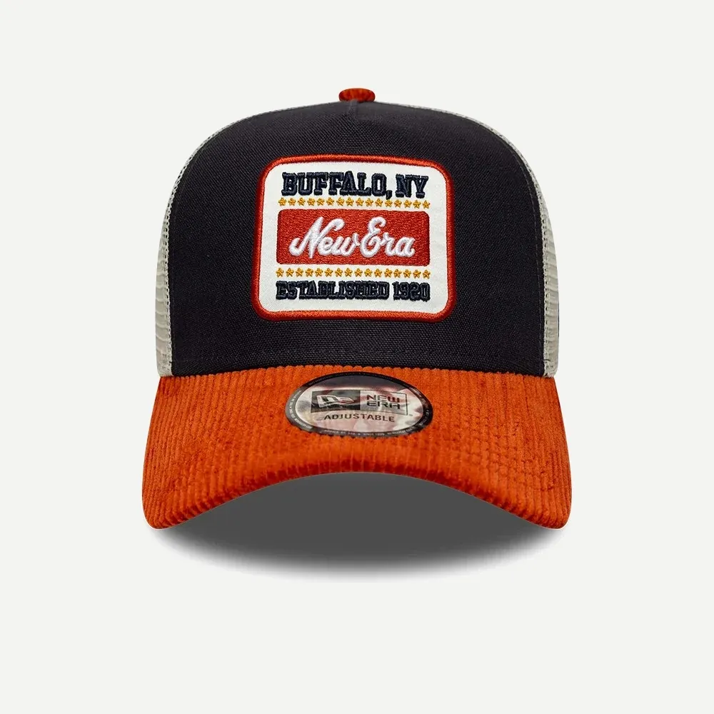 [60915842] 9FORTY A-Frame Trucker Patch Velours "Bleu marine" - 60915842
