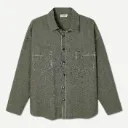 Chemise Ample Col Boutonné LOFWAY "Stone Kaki" - MLOF06A