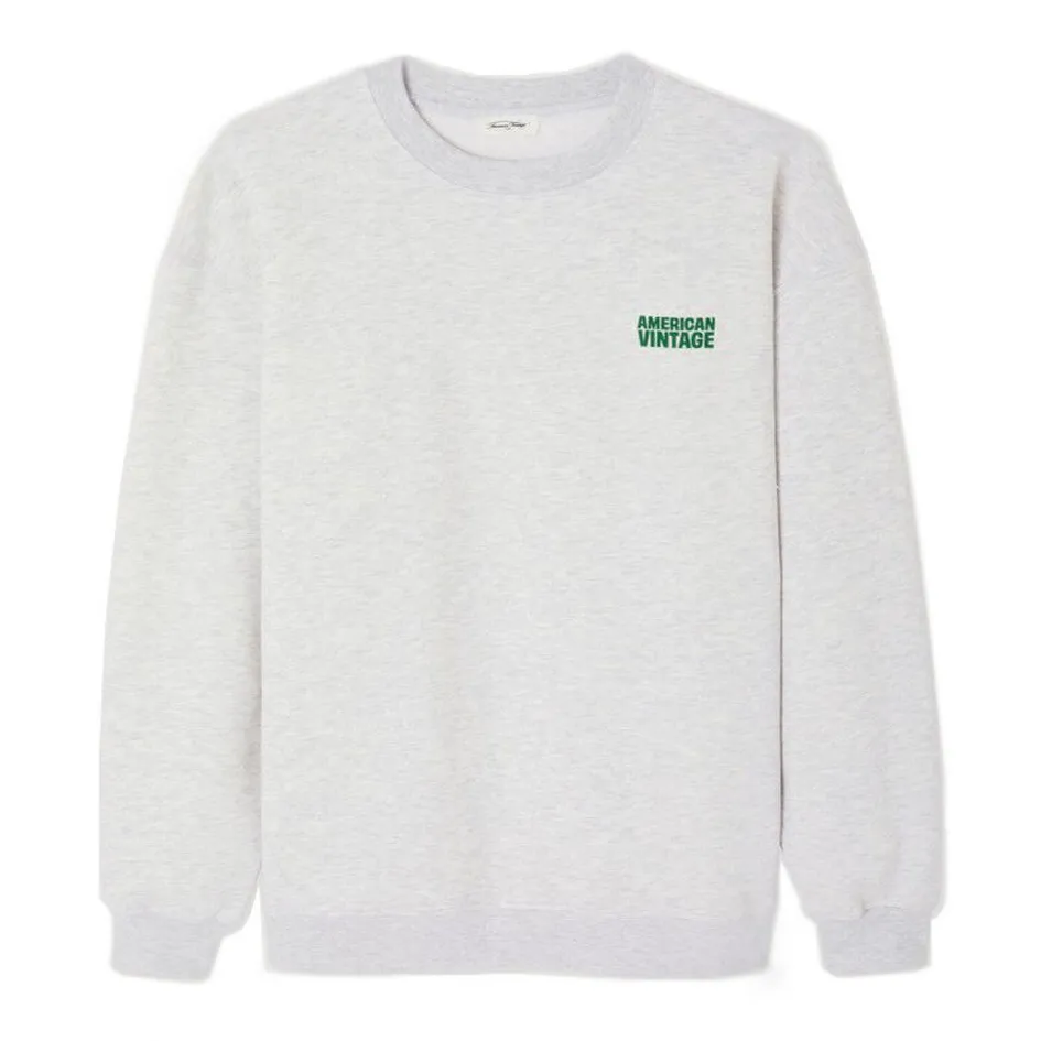 Sweatshirt BAPTOWN "Gris Chiné" - MBAP03B