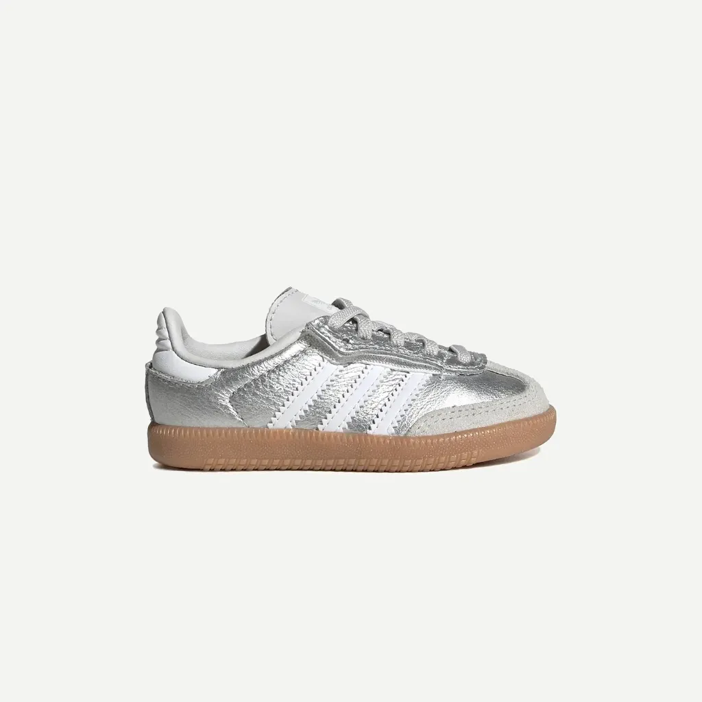 [KK2346] SAMBA OG CF Baby "Silver / Core White" - KK2346 (19)