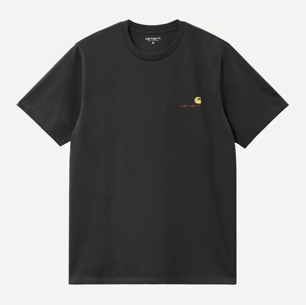 S/S American Script Tee-Shirt "Raven"