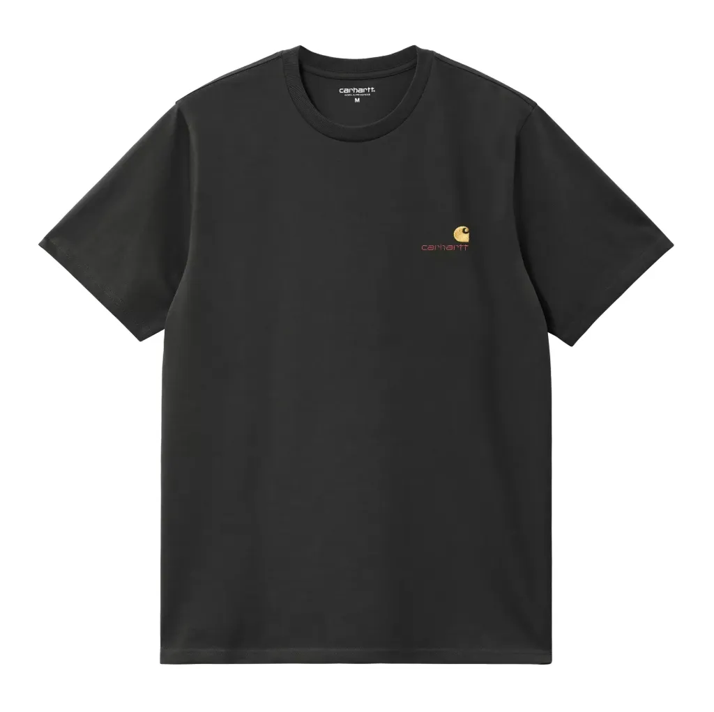 S/S American Script Tee-Shirt "Raven"