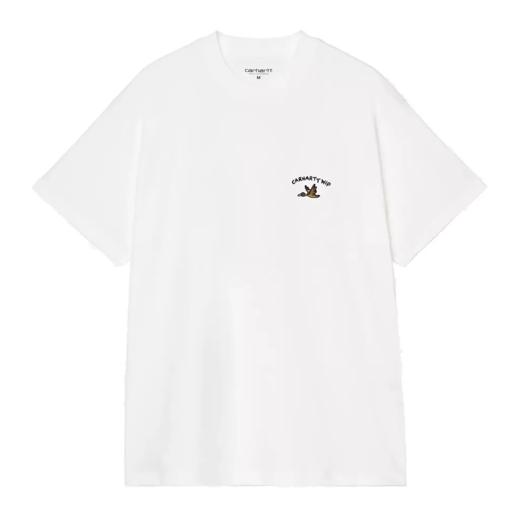 S/S Animated Ducks Tee-Shirt " White"