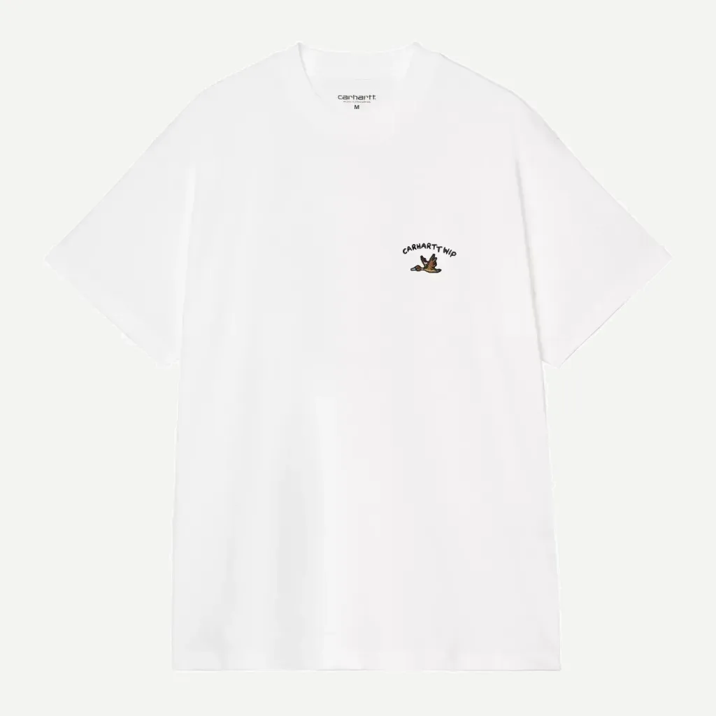 S/S Animated Ducks Tee-Shirt " White"