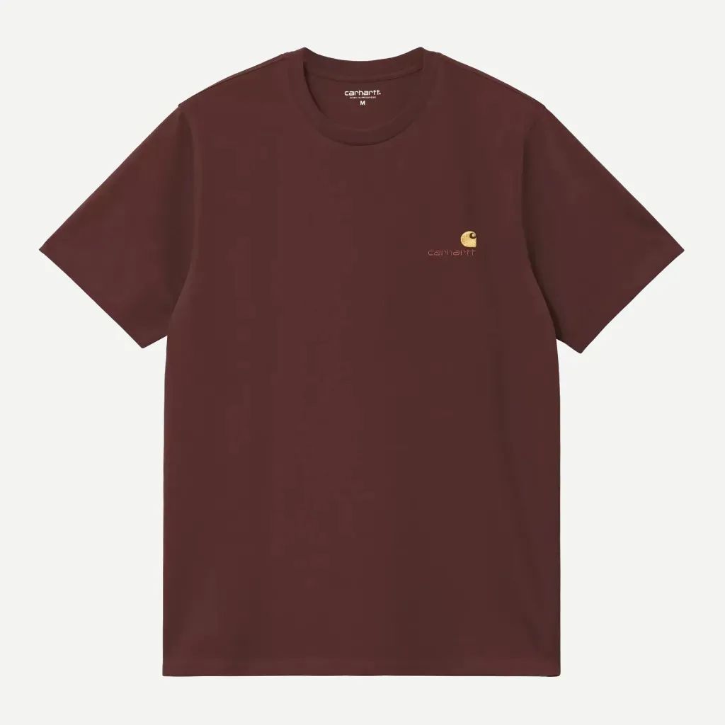 S/S American Script Tee-Shirt "Amarone "