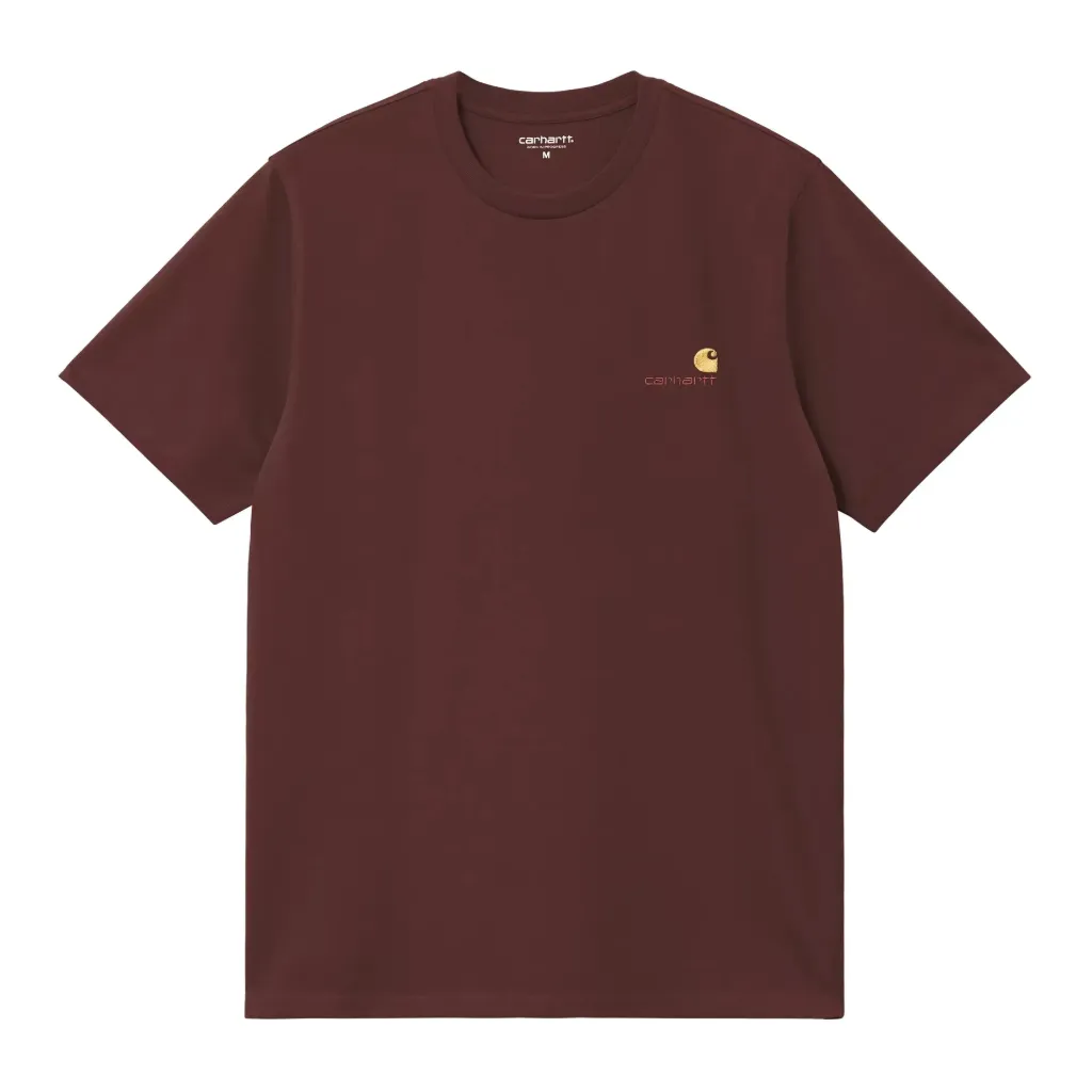 S/S American Script Tee-Shirt "Amarone "