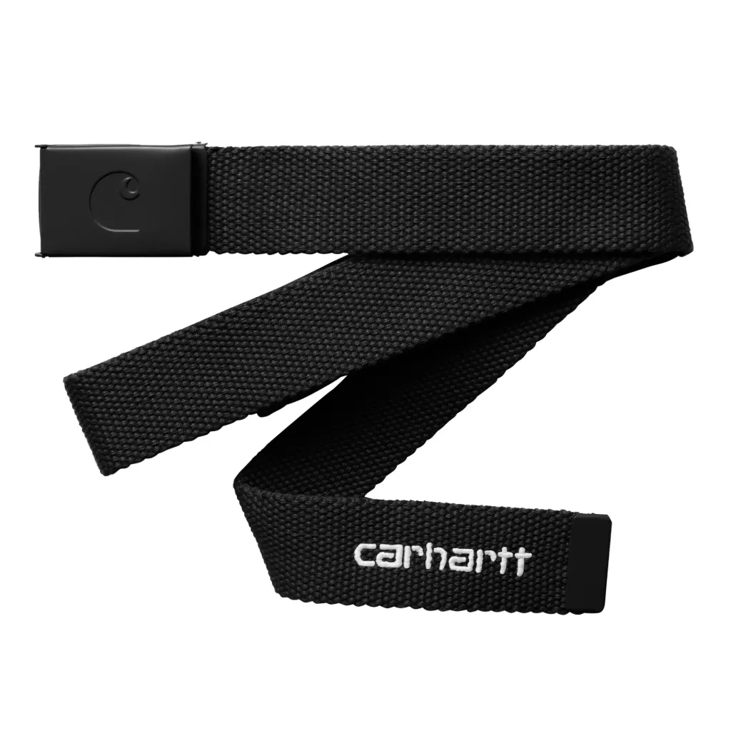 Ceinture Ajustable C-Logo Tonal "Black / White"