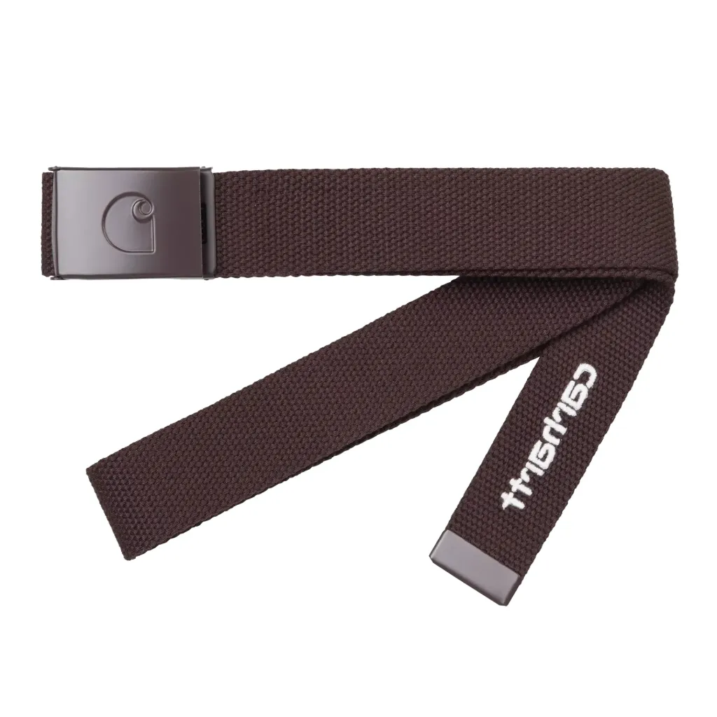 Ceinture Ajustable C-Logo Tonal "Palisander / White"