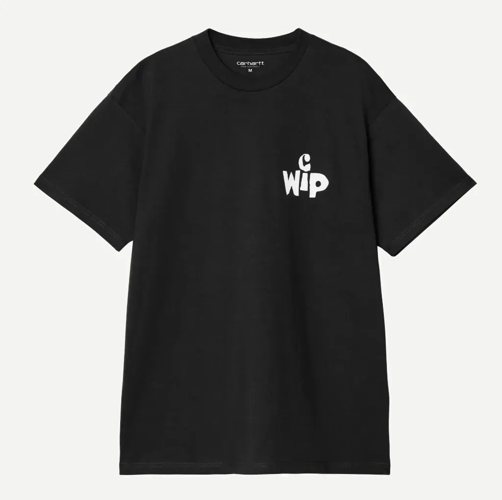 S/S Cutout Tee-Shirt "Black "