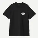 S/S Cutout Tee-Shirt "Black "