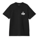 S/S Cutout Tee-Shirt "Black "