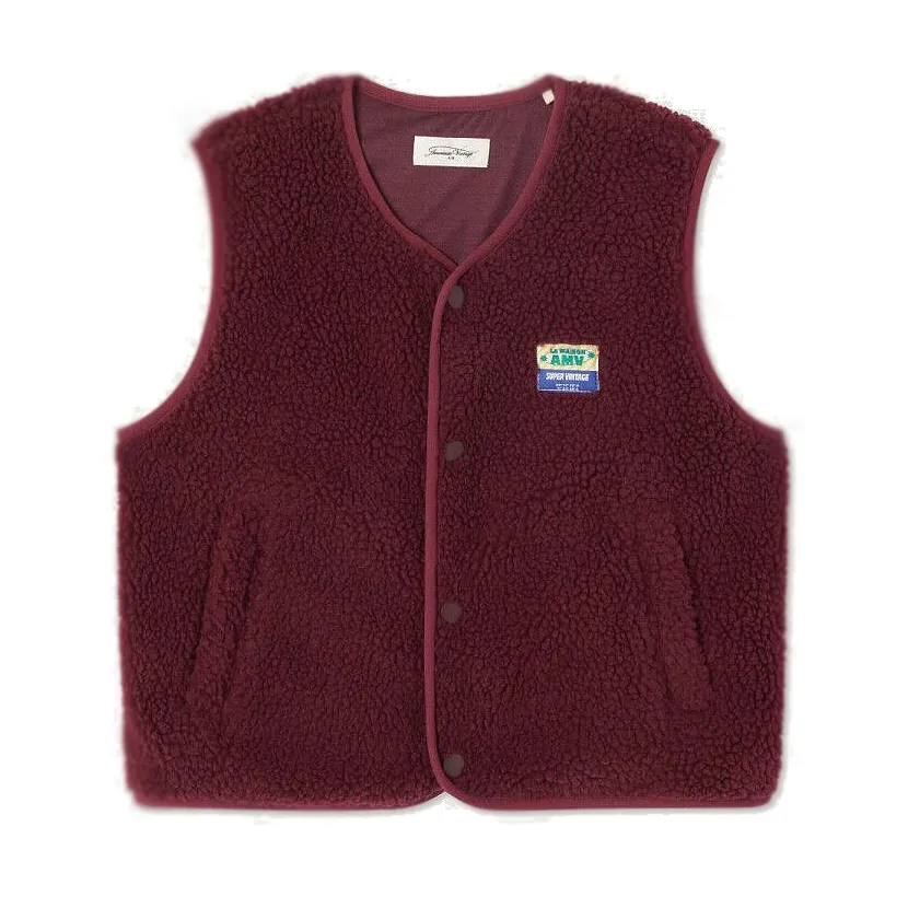 Veste Ample SM Zippée Kids "Bordeaux Chiné" - KHOK16E