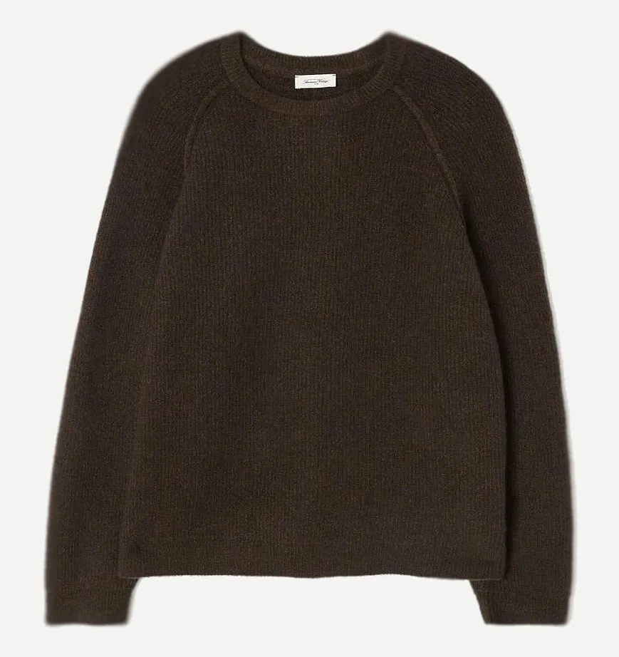 [MDAM18FCHOCO] Pull Col Rond DAMSVILLE "Choco Chiné" - MDAM18F (S)