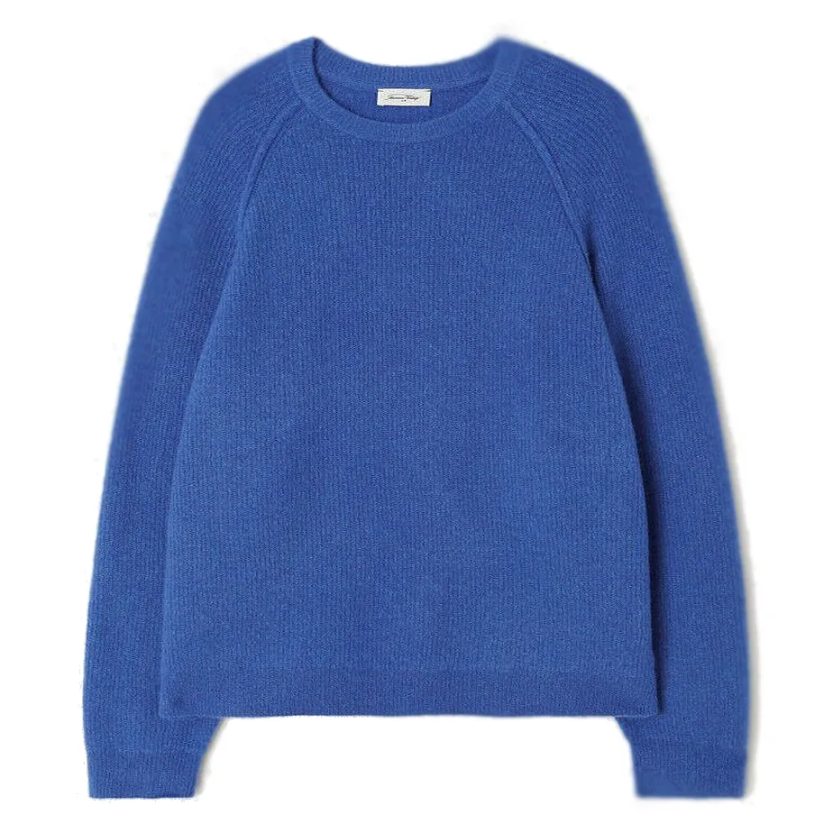 Pull Col Rond DAMSVILLE "Saphir Chiné" - MDAM18F