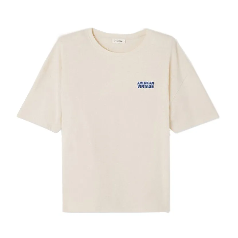 Tee-Shirt MC Col Rond Ykobow "Ecru" - MYKO02A