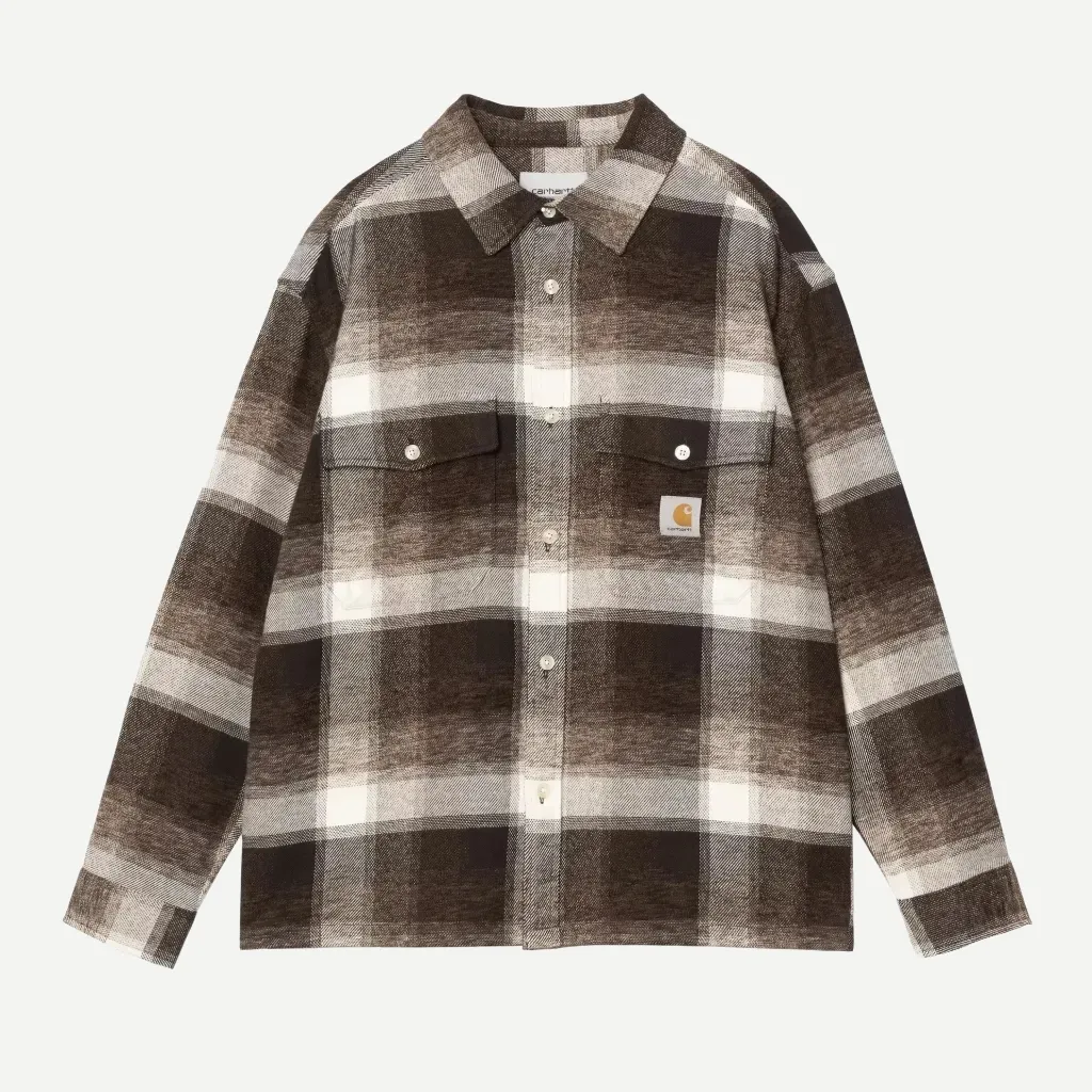 L/S Esterson Shirt "Esterson Check / Tobacco"