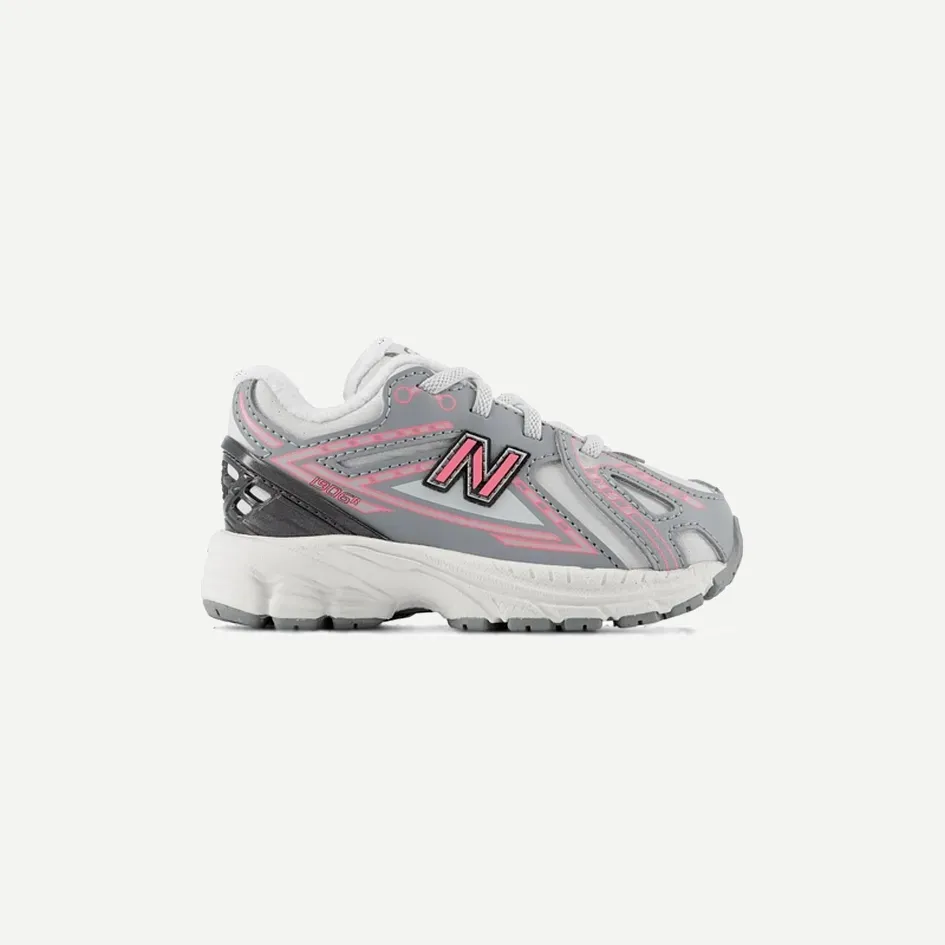 1906 Bungee Lace Baby "Grey Matter / Signal Pink" - I1906291