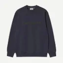 Carhartt Sweat "Dark Navy / Dark Scarab" - I030546_3Z0_XX