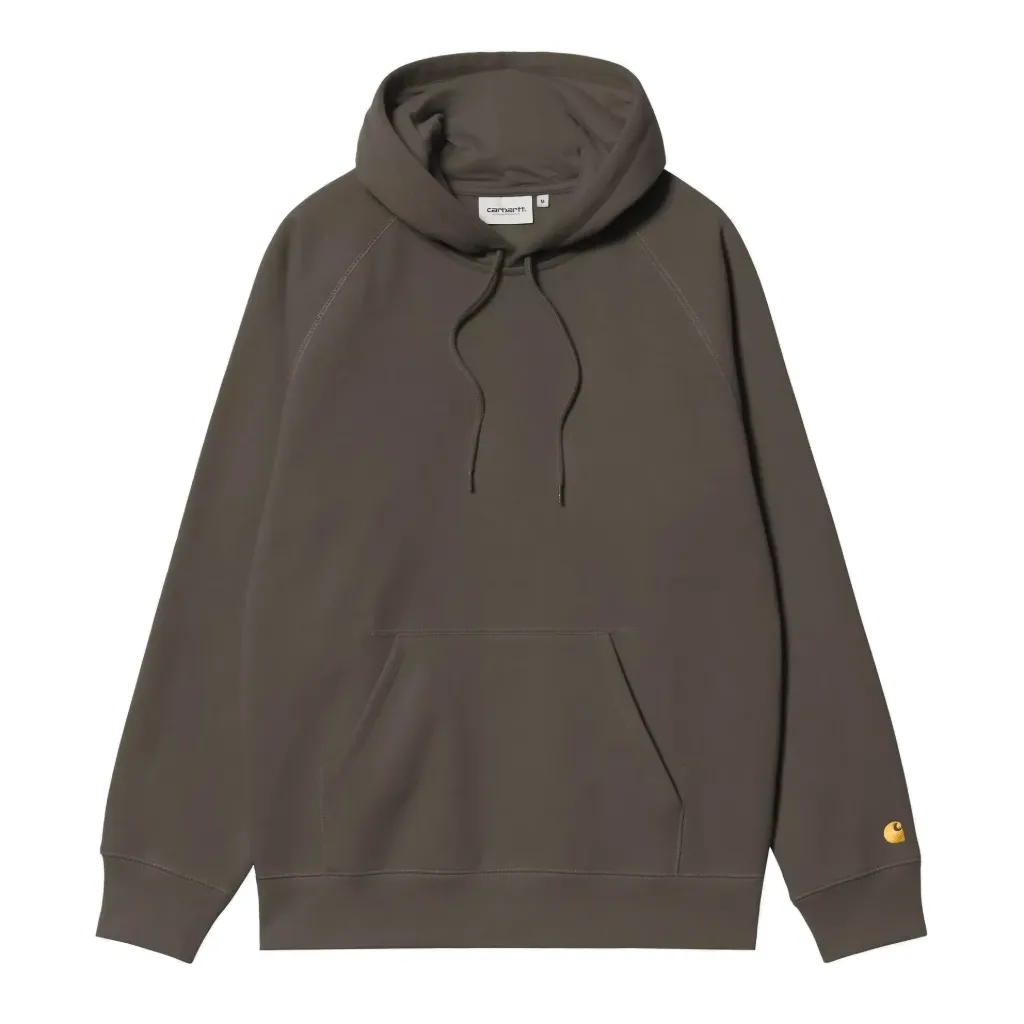 Hooded Chase Sweat "Shungite / Gold"