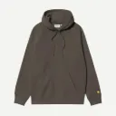 Hooded Chase Sweat "Shungite / Gold" - I033661_3X9_XX