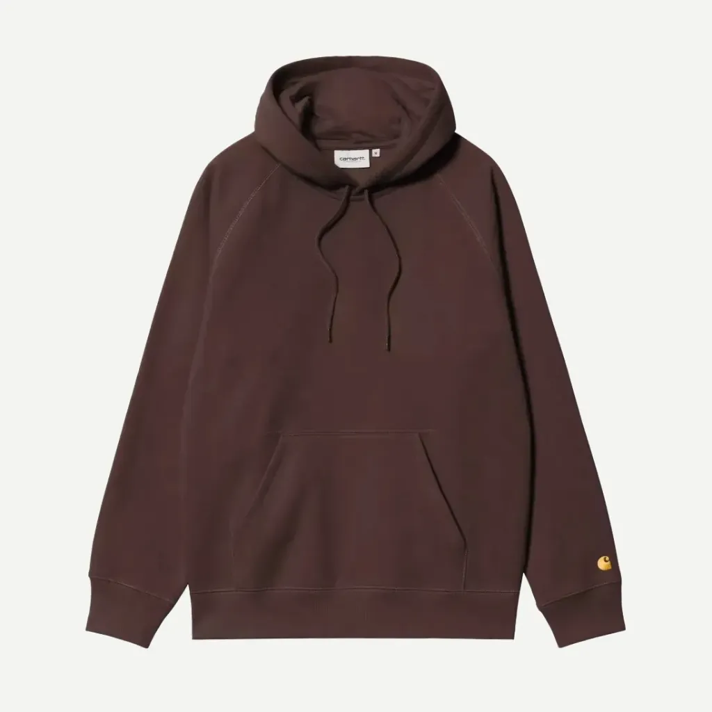 Hooded Chase Sweat "Palisander / Gold" - I033661_3XE_XX