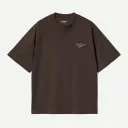 S/S Signature Script Tee-Shirt " Tobacco / Natural" - I033828_3XB_XX