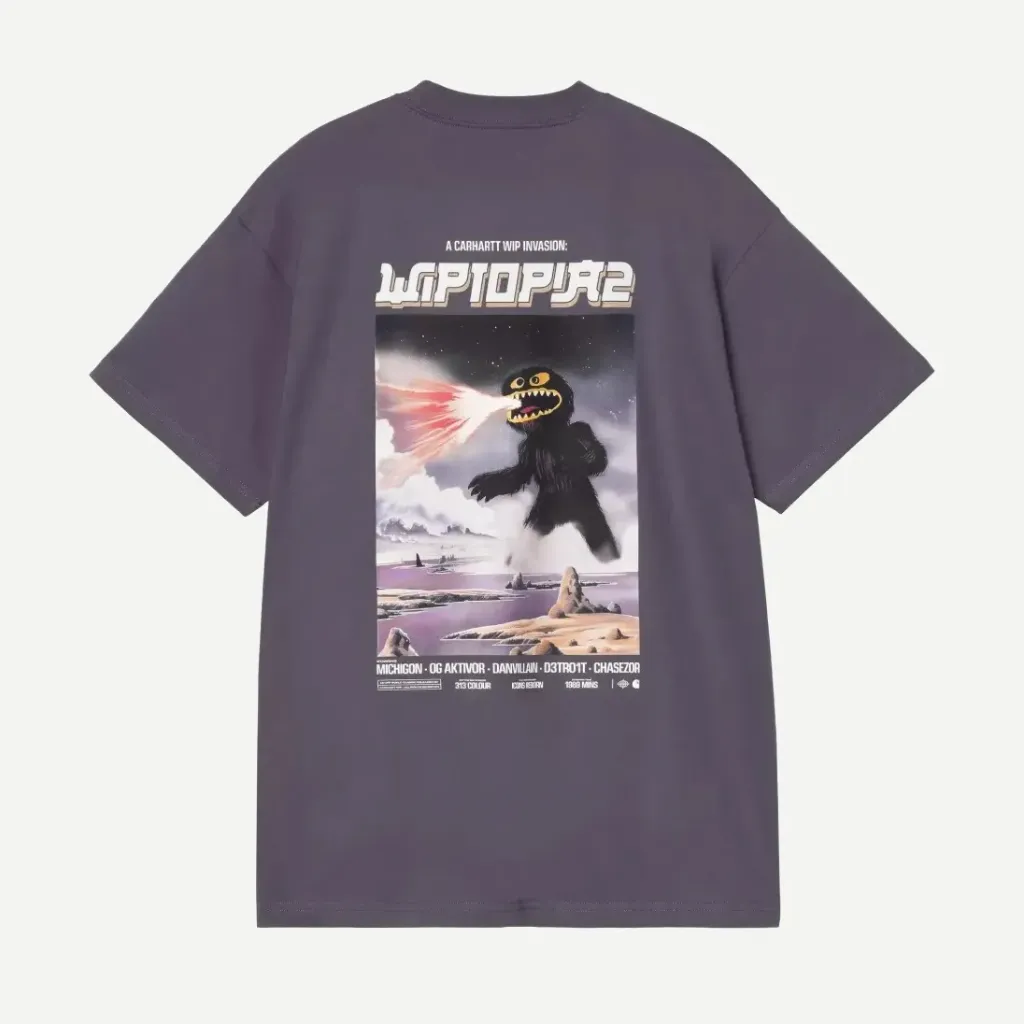 S/S Wiptopia II Tee-Shirt "Shady Purple" - I037217_3RI_XX