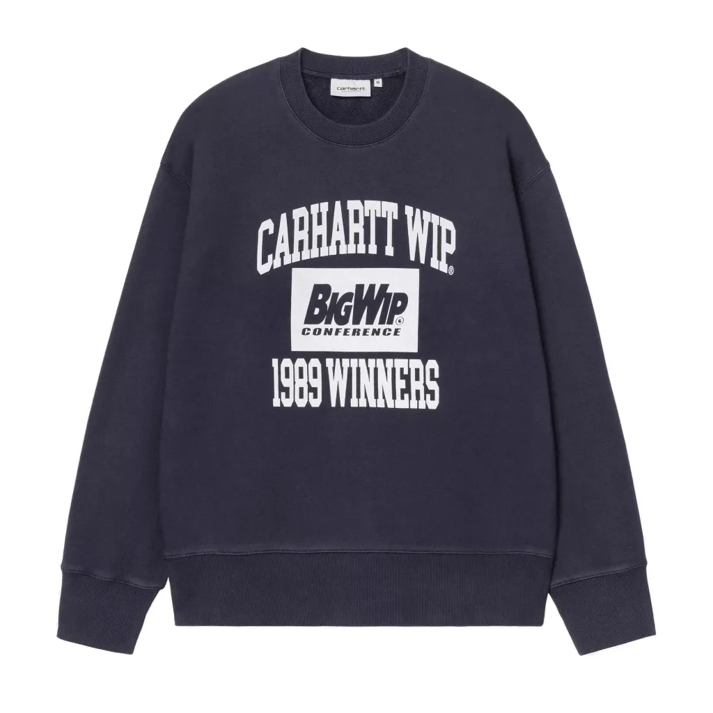 1989 Winners Sweat "Dark Navy / Heavy Stone Wash"