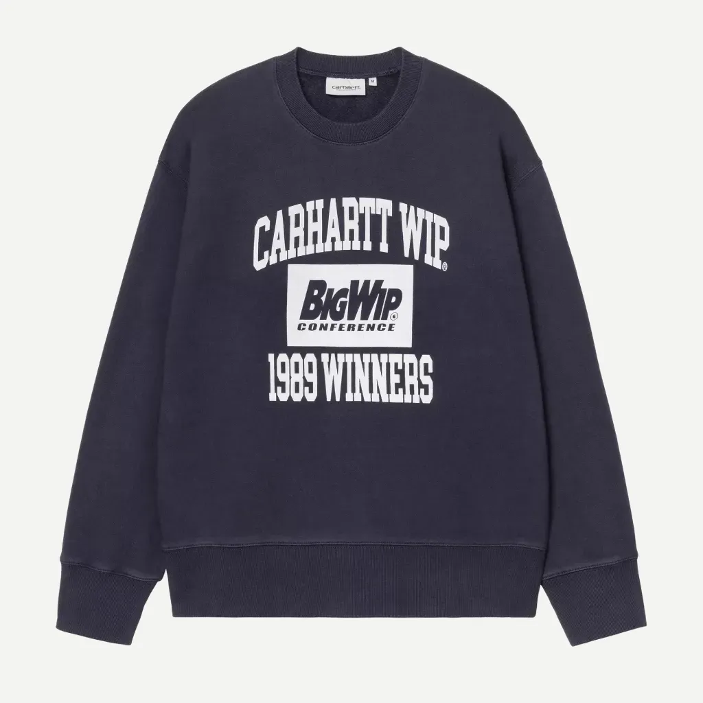 1989 Winners Sweat "Dark Navy / Heavy Stone Wash"